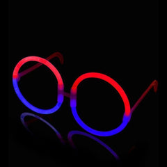 Glow Eyeglasses - Round - Bi Red/Blue