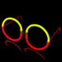 Glow Eyeglasses - Round - Bi Red/Yellow