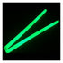 12 Inch Premium Green Jumbo Glow Sticks - Pack of 10