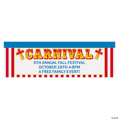 Religious Carnival Party Custom Banner - Medium