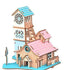Natural Wood 3D Puzzle Riverside Villa Craft Building Set