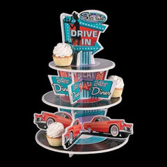 Rockin 50s Cupcake Stand