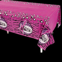 Rock Star Diva Plastic Tablecloth