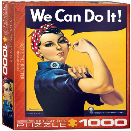Rosie The Riveter 1000pc Puzzle
