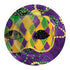 Mardi Gras Mask 9" Plates