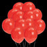 11" Ruby Red Latex Balloons