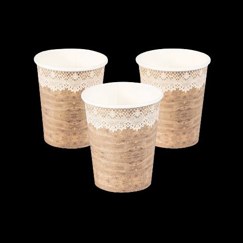 9 Oz Rustic Paper Cups