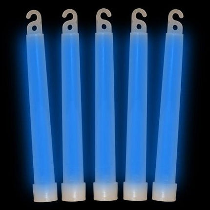 6 Inch Premium Blue Glow Sticks