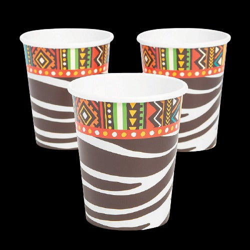 9 Oz Safari Paper Cups