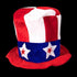 LED Light Up Uncle Sam Hat | PartyGlowz