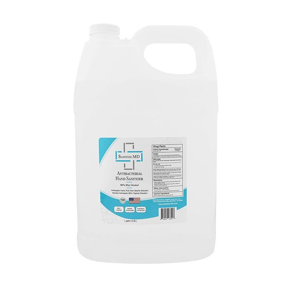 Hand Sanitizer Gallon  Liquid with 80% Alcohol - 1 Gallon Pack