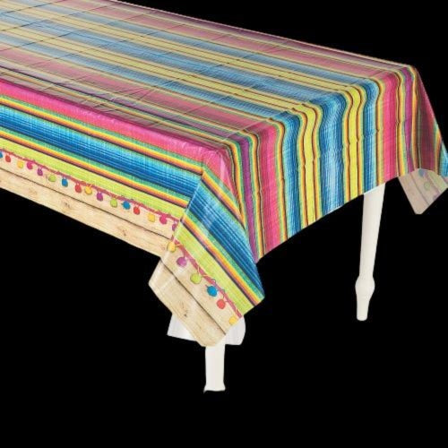 Sarape Fiesta Plastic Tablecloth