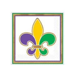 Fleur De Lis Beverage Napkins