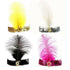 Sequinned Headband with Feathers - 4 designs