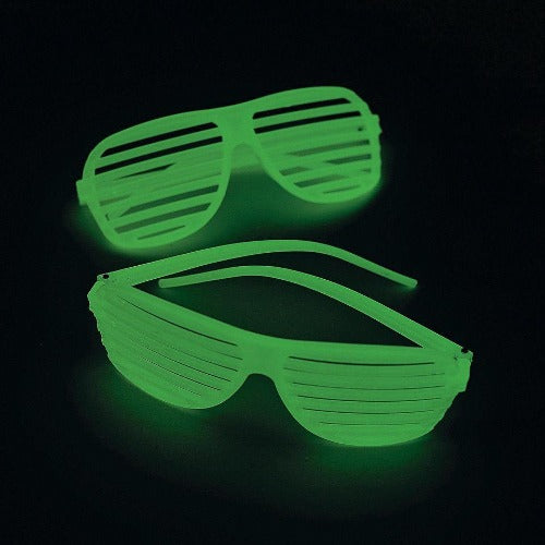 Glow In The Dark Shutter Shades