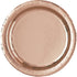 Shiny Rose Gold Party Dinner Plates