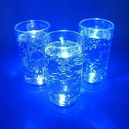 LED Light Up 1.5 Oz Shooter Glasses - Blue