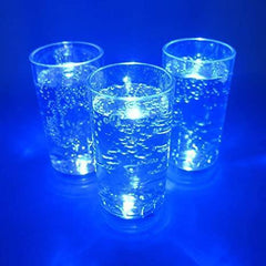 LED Light Up 1.5 Oz Shooter Glasses - Blue