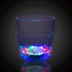LED Light Up Shot Glass - Multicolor