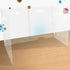Sneeze Guard Clear Transparent 40.35 x 16.54 x 0.03 inches for Student Desk/Table/Counter, Acrylic Desk Shield for Teachers/Kids/Classroom