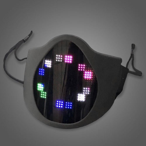 LED Silicone App Controlled Face Mask