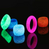 Silicon Glow In The Dark Thick Band Rings
