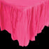 Pleated Hot Pink Table Skirt
