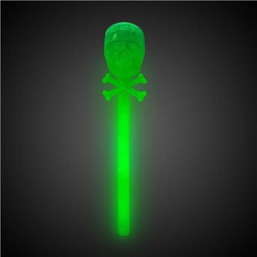 Glow Halloween Skull Wand
