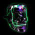 LED Light Up Skull Mask