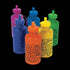 18 Oz Smile Face Neon Plastic Water Bottles