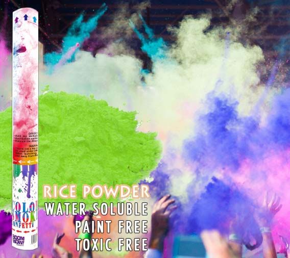 Holi Color Powder Cannon - Green