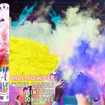 Holi Color Powder Cannon - Yellow