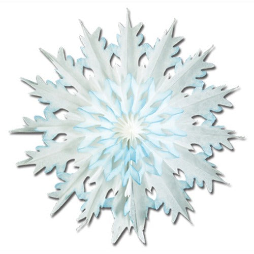 Dip-Dyed 17" Snowflakes