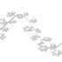Snowflakes 25' Garland