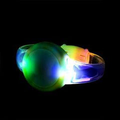 LED Light Up Sound Activated Circle Bracelet - Multicolor