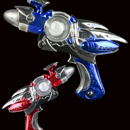 LED Space Flash Blaster Gun