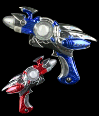 LED Space Flash Blaster Gun
