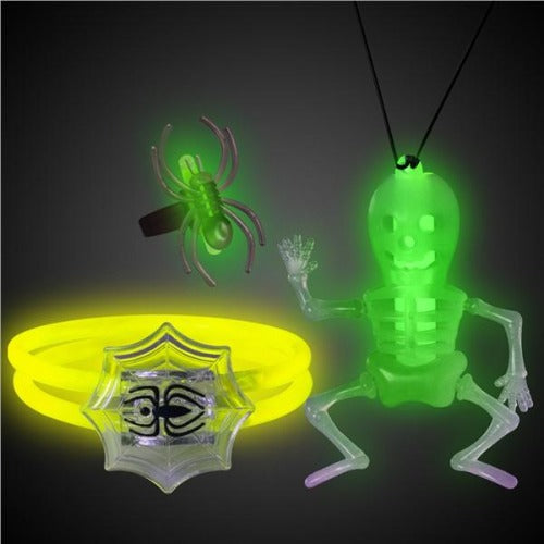 Halloween Glow Spider Jewelry
