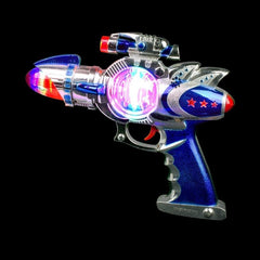 LED Spinning Space Blaster Gun