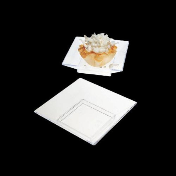 Mini Square Plastic Dishes