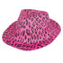 Pink Animal Print Camouflage Fedora Hat