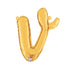 14  Script Letter  V  Gold (Air-Fill Only)