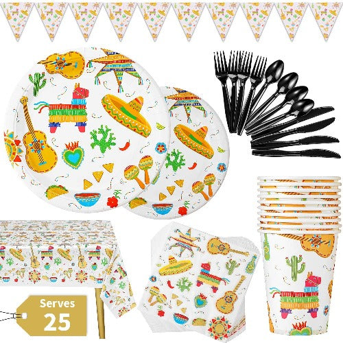 Fiest Cinco De Mayo Party Supplies Pack