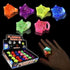 LED Star Jelly Rings - Assorted