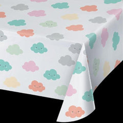 Sunshine Baby Shower Plastic Tablecloth
