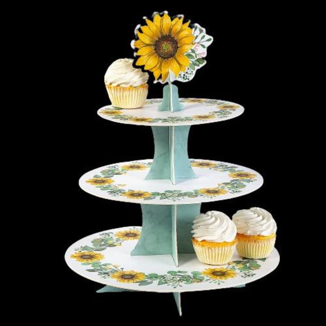 Sunflower Party Cupcake Stand
