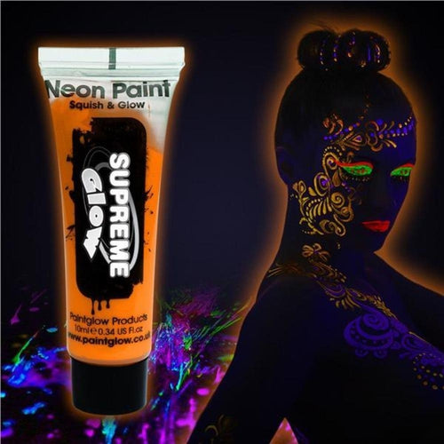 Sunshine Neon Orange UV Face & Body Paint