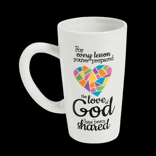 18 Oz Sunday School Teacher Ceramic Mug