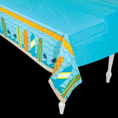 Surfs Up Plastic Tablecloth