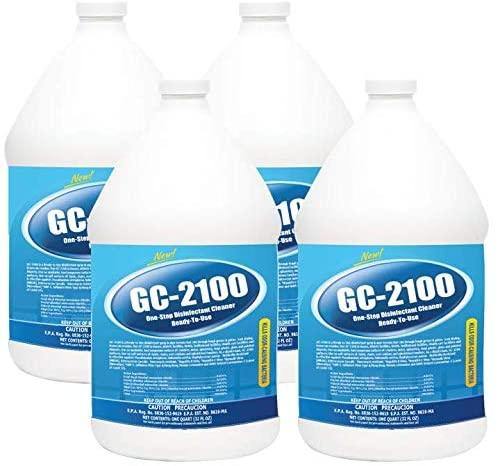 Ready to Use Disinfectant Spray Cleaner For Foggers & Sprayers, 1 Gallon Jug - Pack of 4